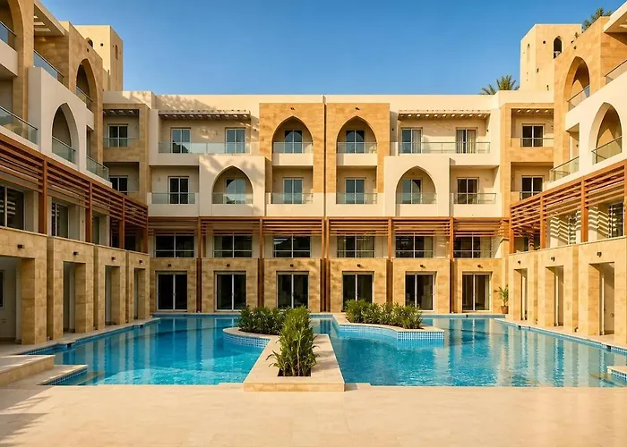 Apartment Spacious 2 Bedroom With Pool And Piazza View In Sahl Hasheesh Hurghada